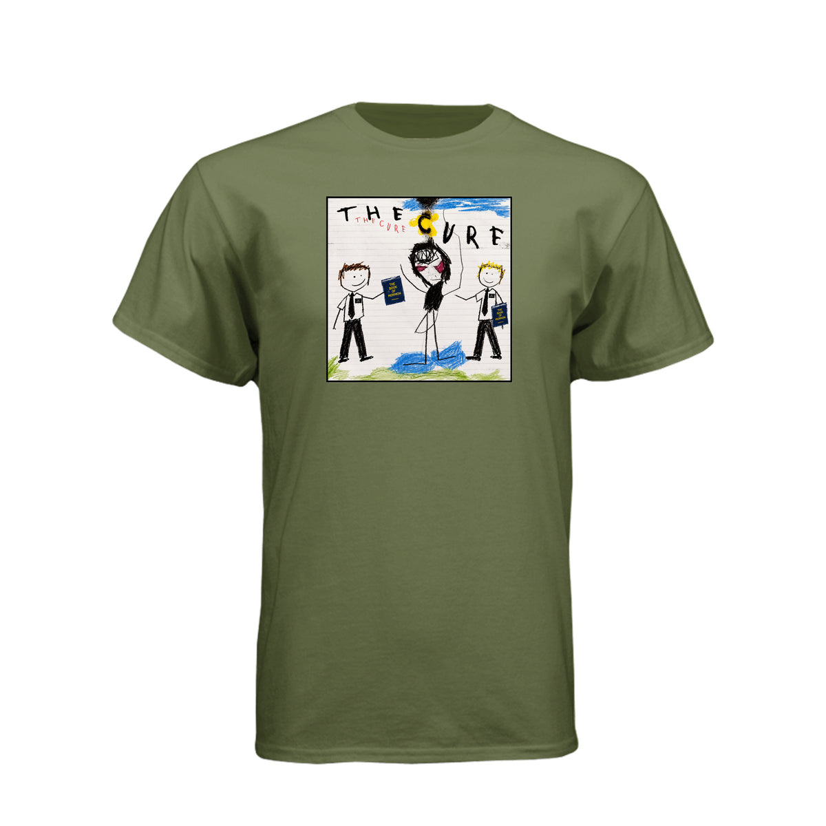 The Cure Book of Mormon LDS t-shirt featuring Book of Mormon as the cure and healing message - product view 7