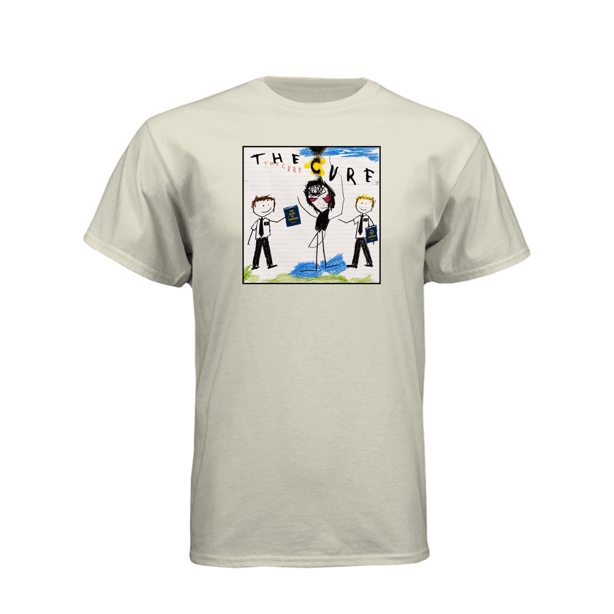 The Cure Book of Mormon LDS t-shirt featuring Book of Mormon as the cure and healing message - product view 10