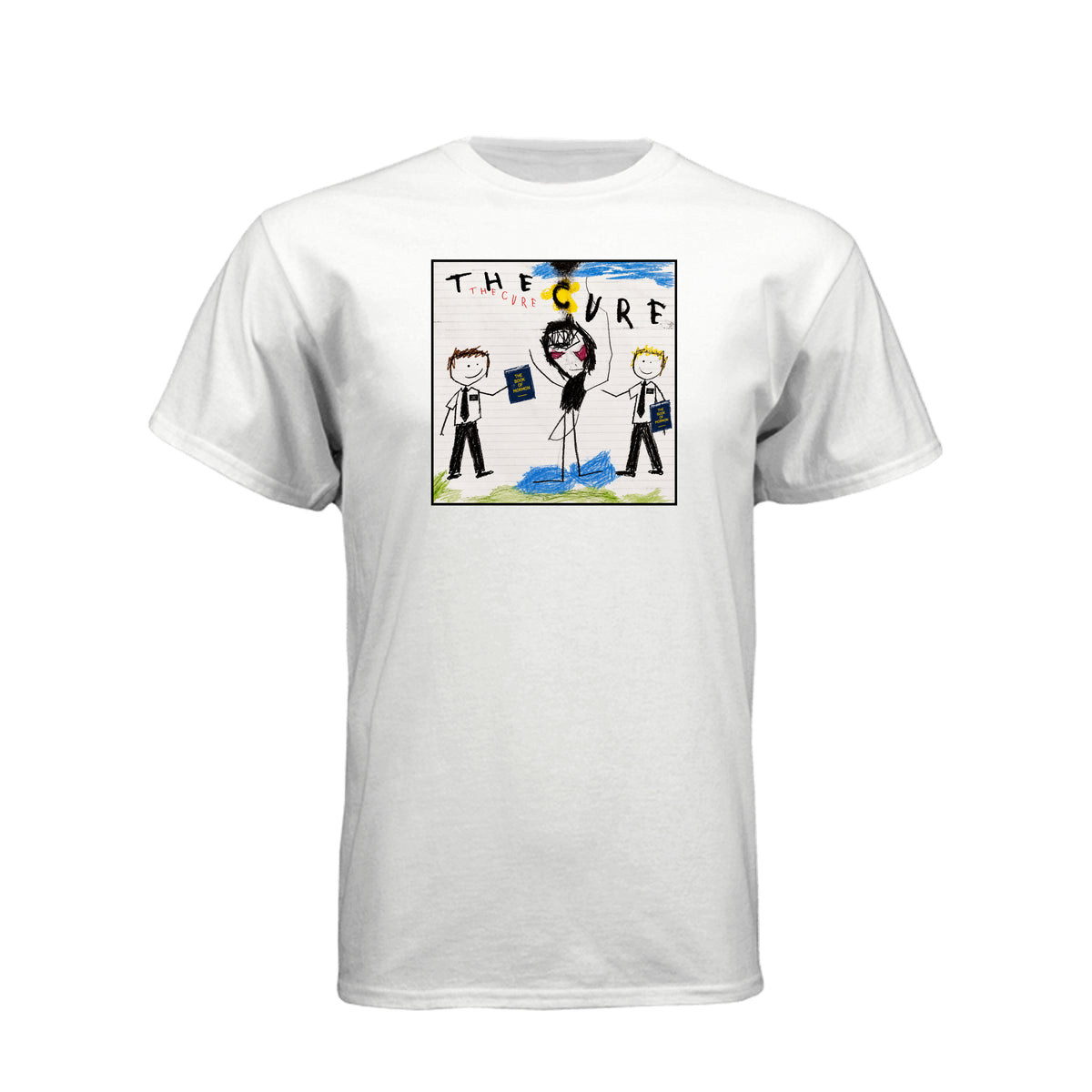 The Cure Book of Mormon LDS t-shirt featuring Book of Mormon as the cure and healing message - product view 14