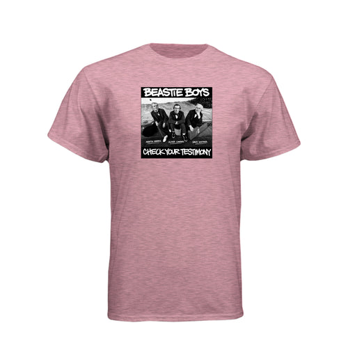 Three Witnesses Beastie Boys style LDS t-shirt featuring Book of Mormon translation history