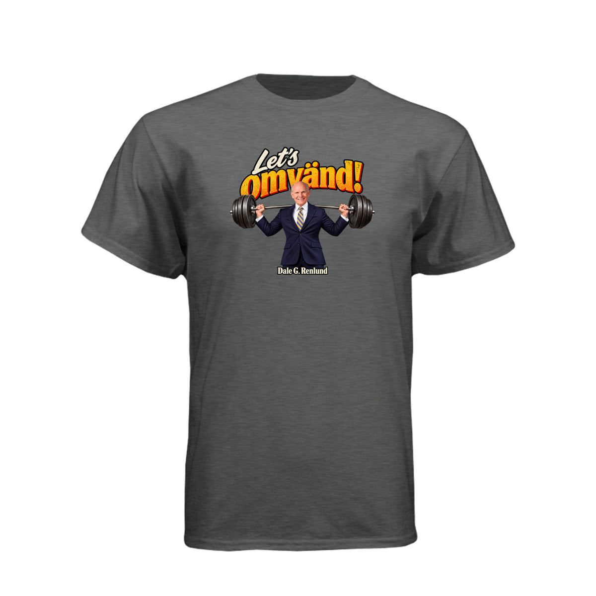 Elder Dale G. Renlund Let's Omvand LDS t-shirt featuring General Authority teaching about repentance - product view 4