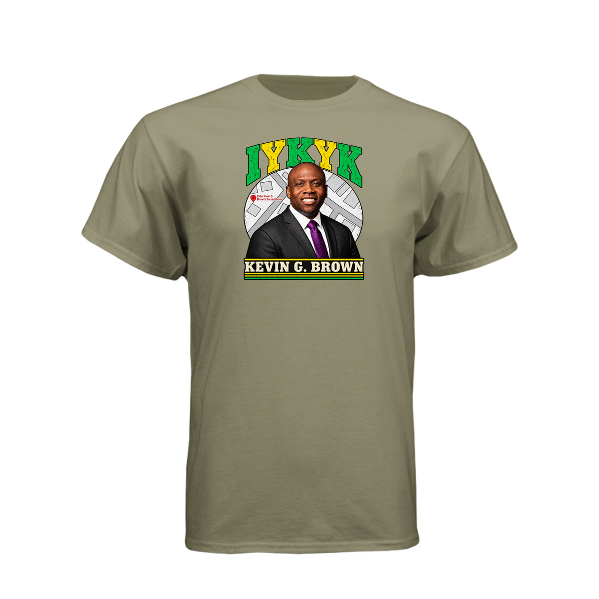 Kevin G Brown IYKYK LDS t-shirt featuring inspirational speaker and If You Know You Know message - product view 7