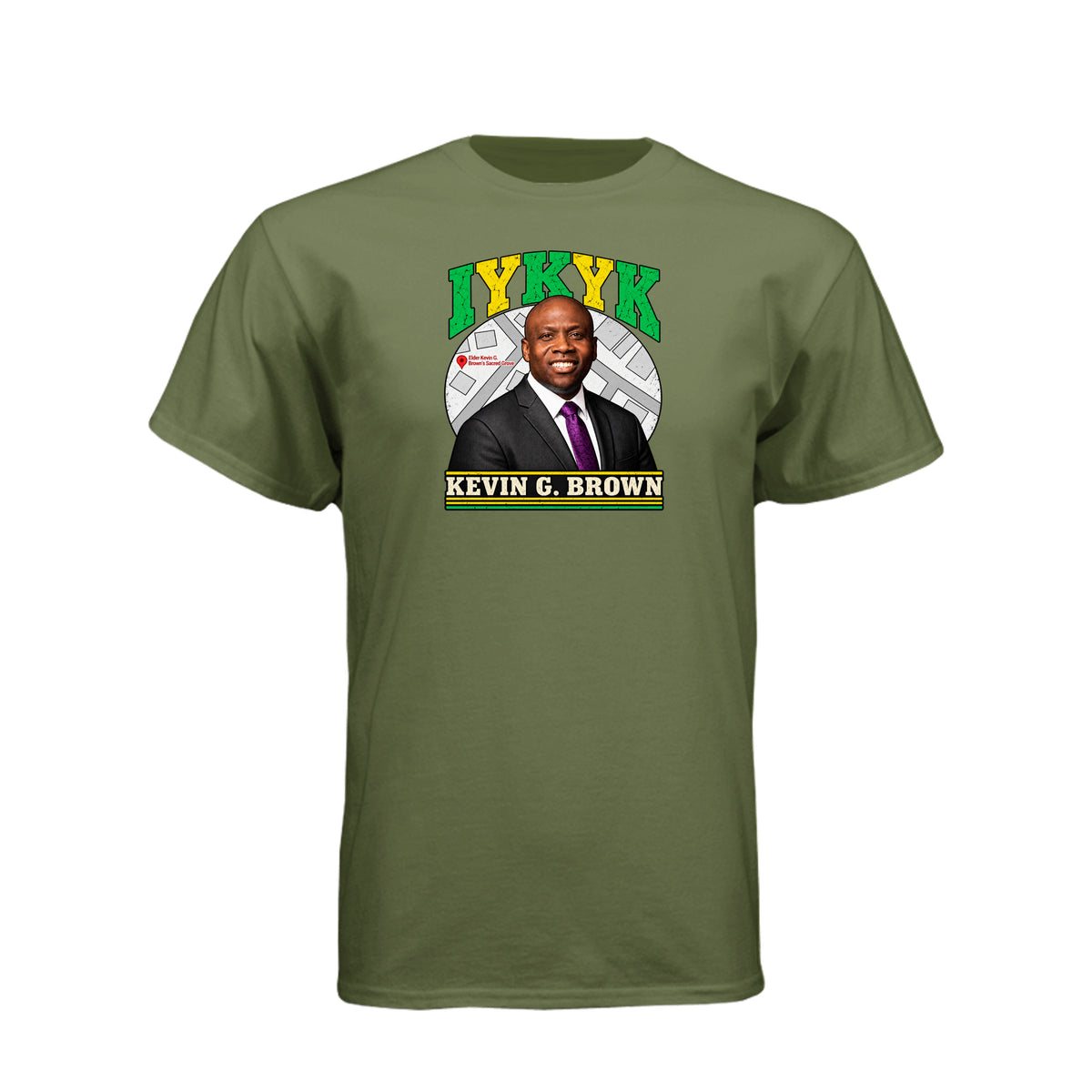 Kevin G Brown IYKYK LDS t-shirt featuring inspirational speaker and If You Know You Know message - product view 8