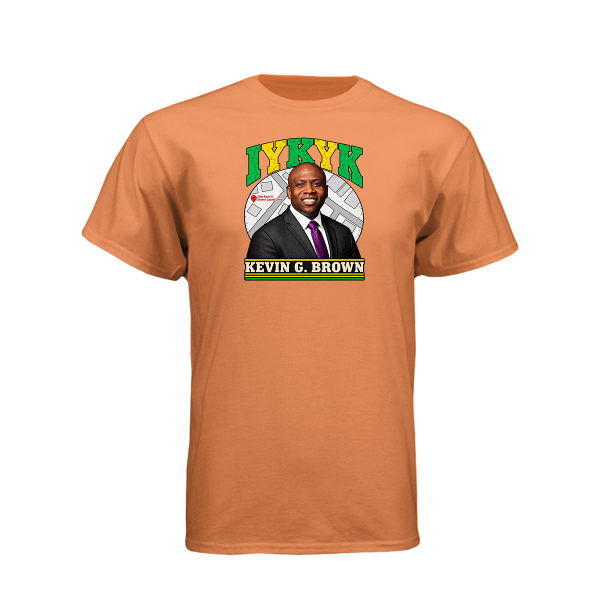 Kevin G Brown IYKYK LDS t-shirt featuring inspirational speaker and If You Know You Know message - product view 9