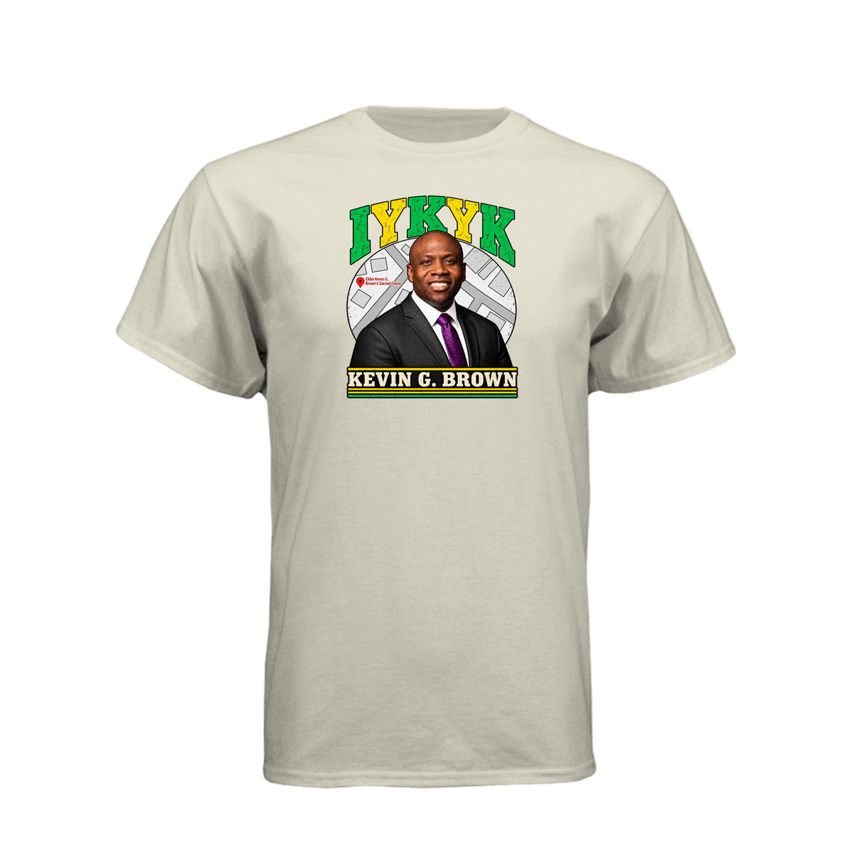 Kevin G Brown IYKYK LDS t-shirt featuring inspirational speaker and If You Know You Know message - product view 11