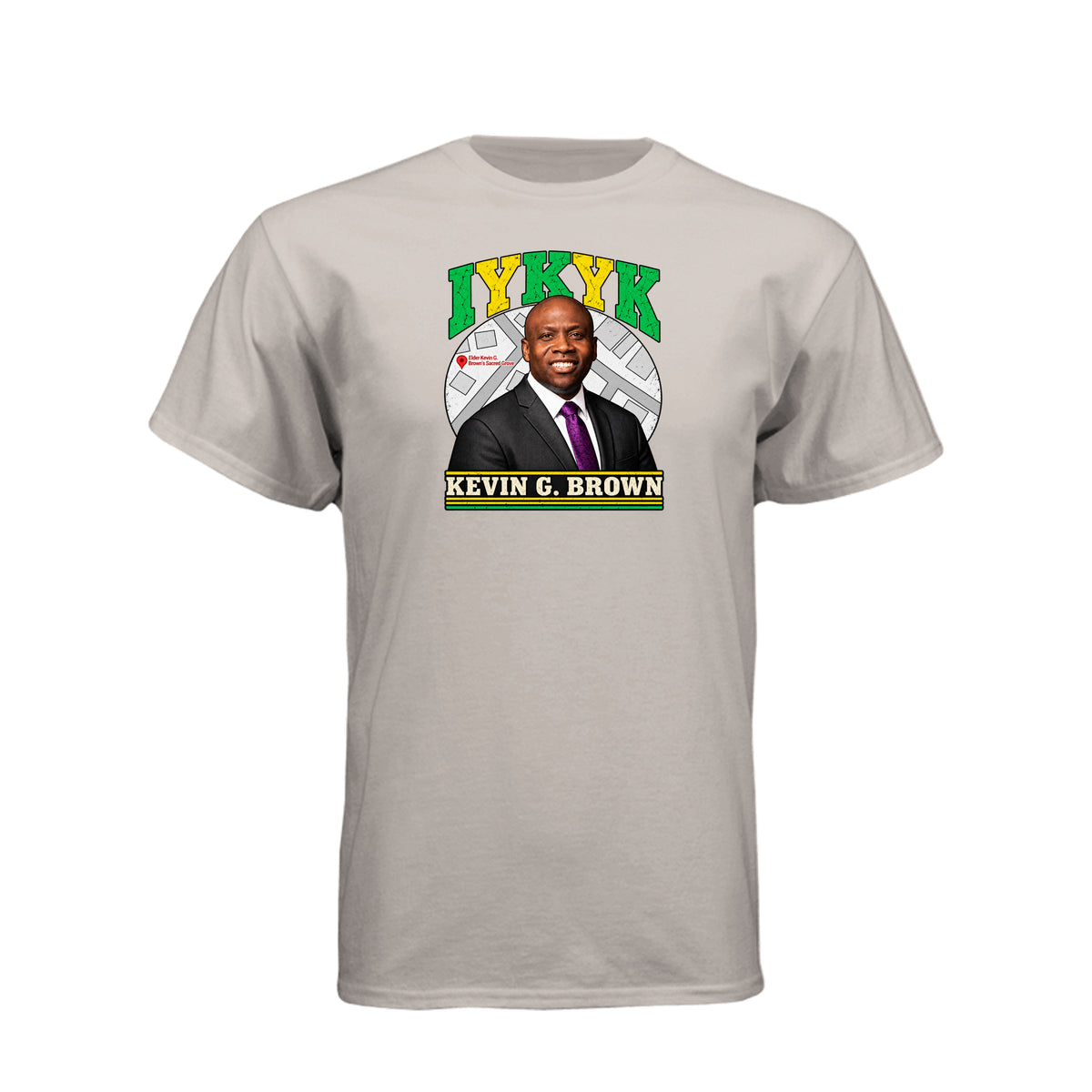 Kevin G Brown IYKYK LDS t-shirt featuring inspirational speaker and If You Know You Know message - product view 12