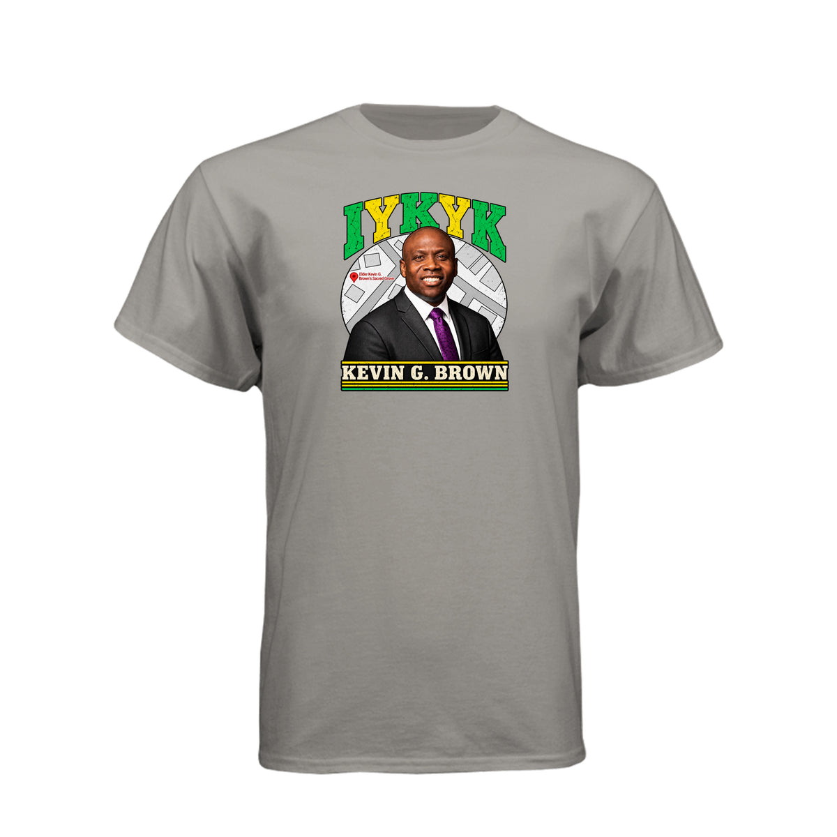 Kevin G Brown IYKYK LDS t-shirt featuring inspirational speaker and If You Know You Know message - product view 13