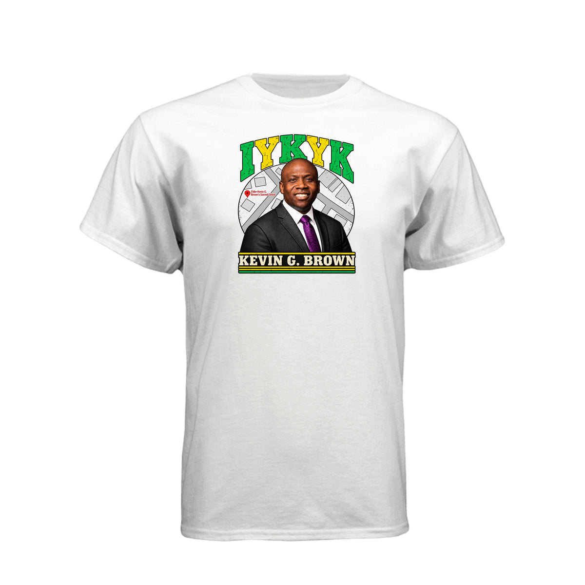 Kevin G Brown IYKYK LDS t-shirt featuring inspirational speaker and If You Know You Know message - product view 14