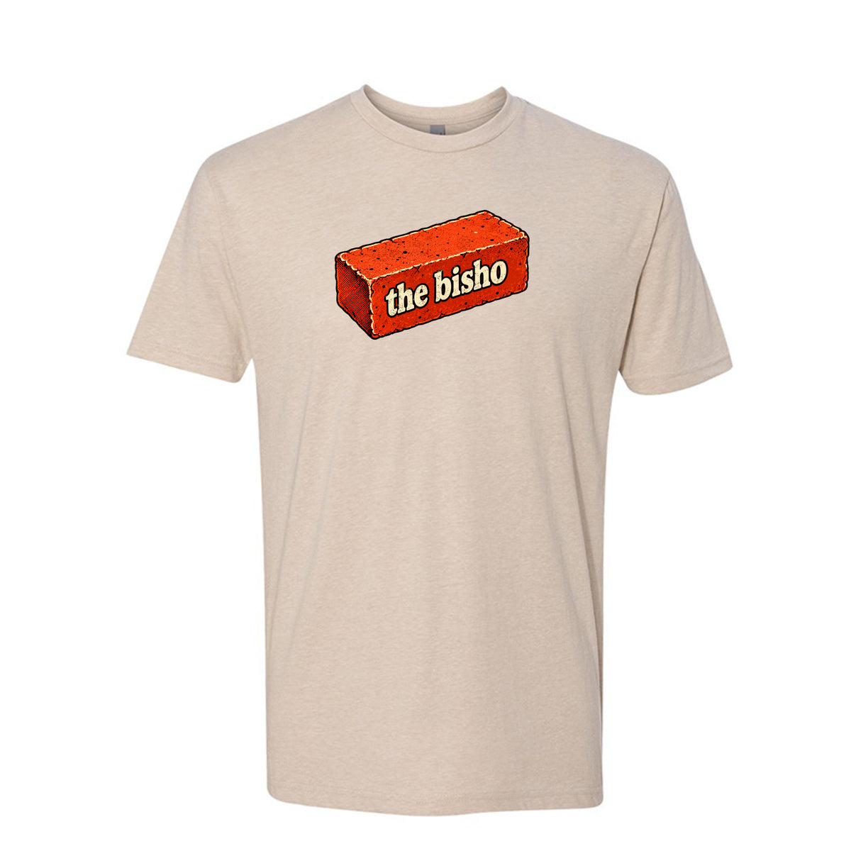 Bisho Brick LDS t-shirt design featuring a playful Book of Mormon themed design - product view 5