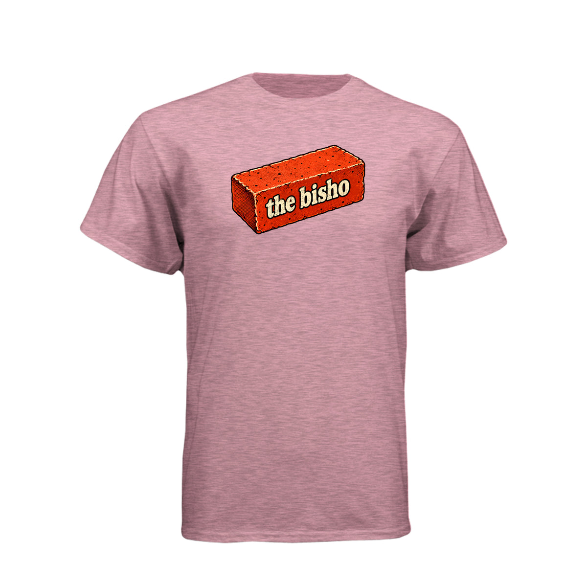 Bisho Brick LDS t-shirt design featuring a playful Book of Mormon themed design