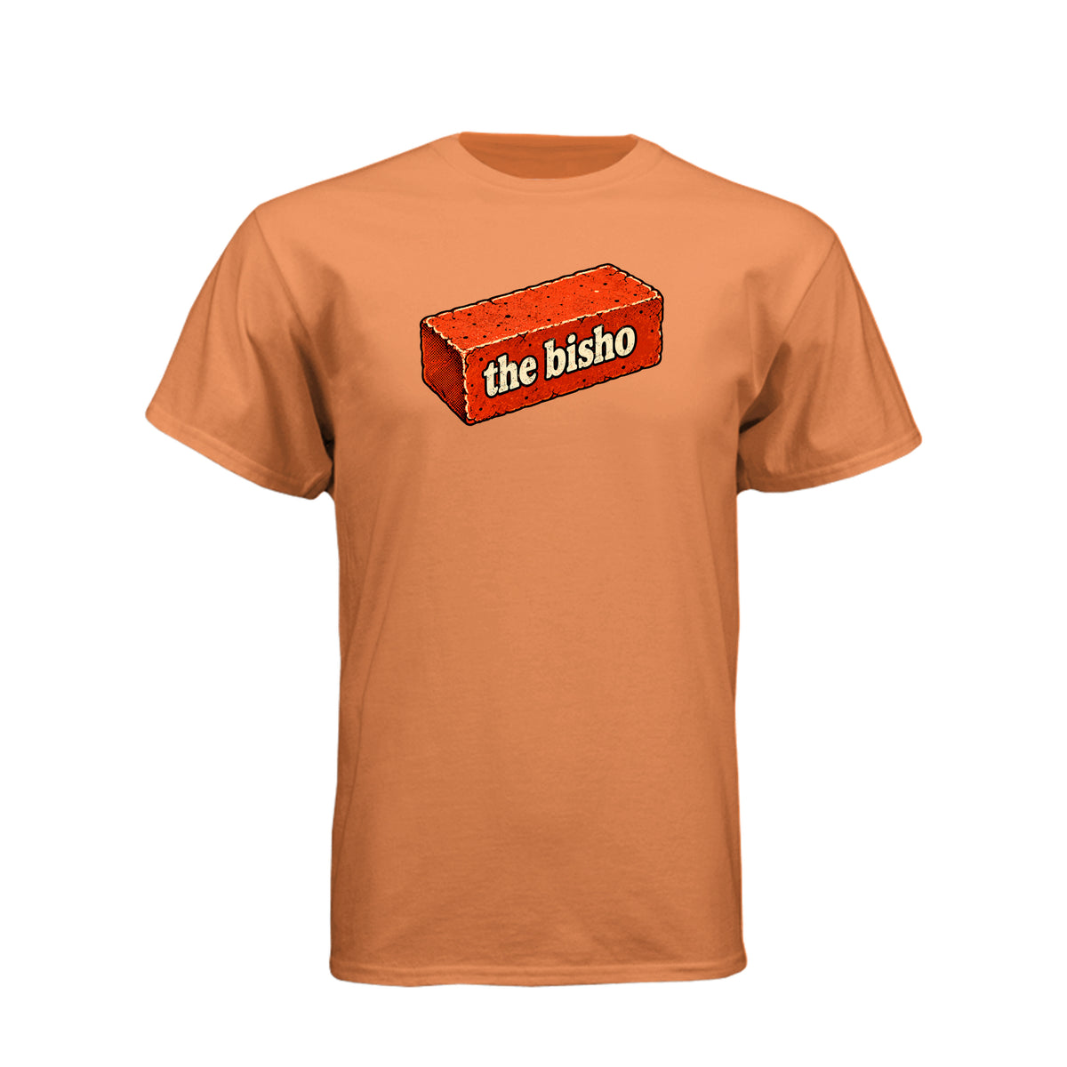 Bisho Brick LDS t-shirt design featuring a playful Book of Mormon themed design - product view 9