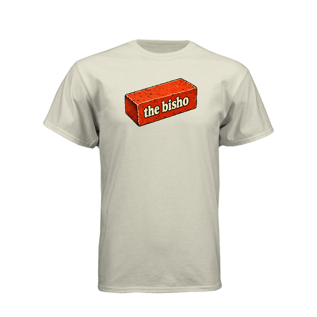 Bisho Brick LDS t-shirt design featuring a playful Book of Mormon themed design - product view 11