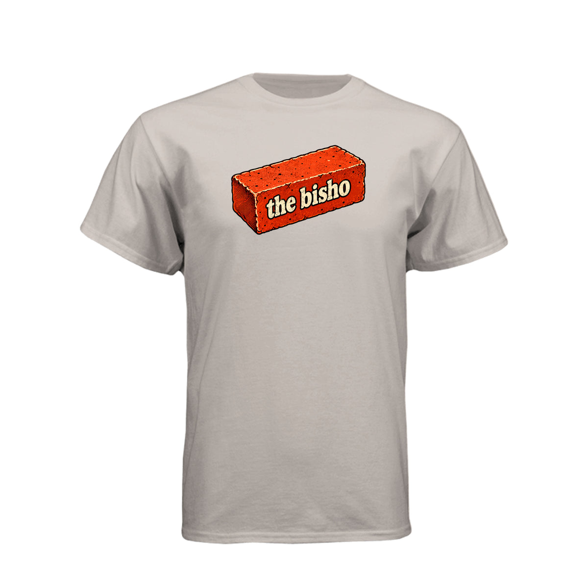 Bisho Brick LDS t-shirt design featuring a playful Book of Mormon themed design - product view 12