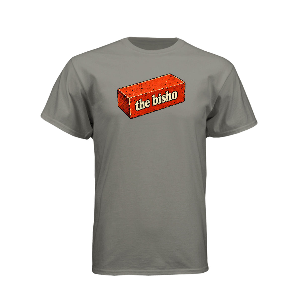 Bisho Brick LDS t-shirt design featuring a playful Book of Mormon themed design - product view 14