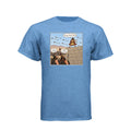 Samuel the Lamanite Flossing LDS t-shirt featuring Book of Mormon prophet and humor about standing firm