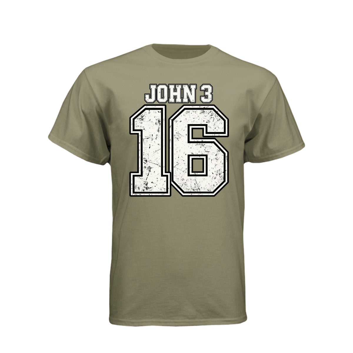 John 3:16 For God So Loved The World LDS t-shirt featuring beloved Bible scripture about God's love - product view 6