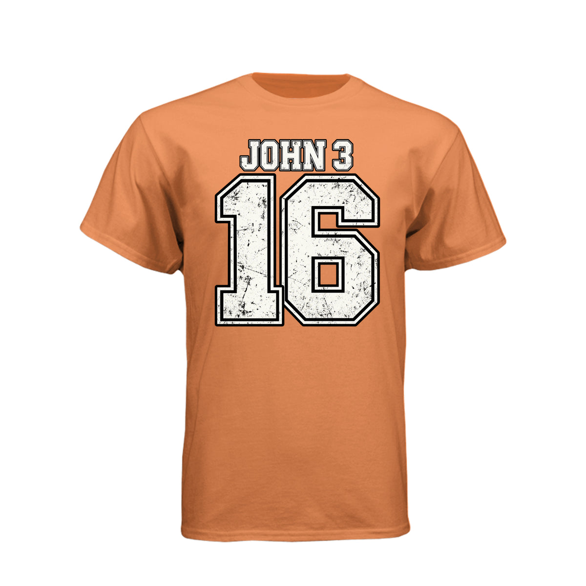 John 3:16 For God So Loved The World LDS t-shirt featuring beloved Bible scripture about God's love - product view 8