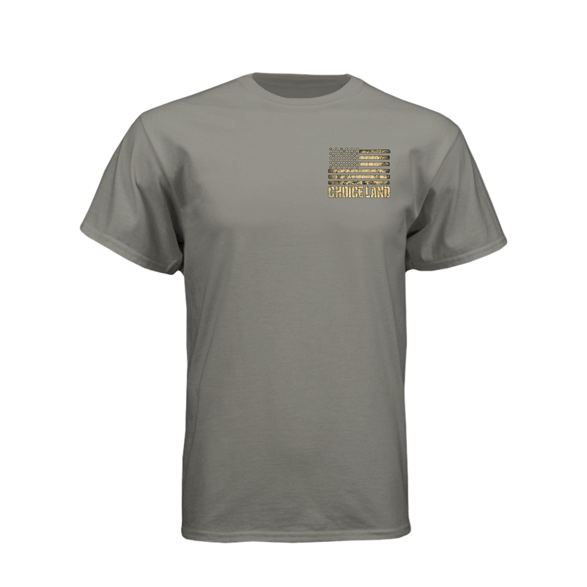 Choice Land 1 Nephi 2:20 LDS t-shirt featuring Book of Mormon scripture about the promised land - product view 19
