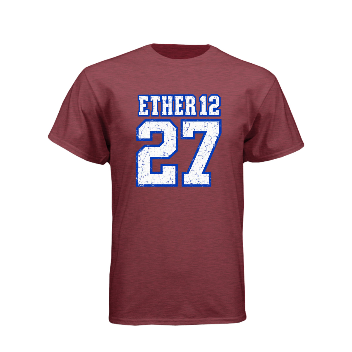 Weak Things Made Strong LDS t-shirt featuring Ether 12:27 scripture and brand namesake design - product view 7
