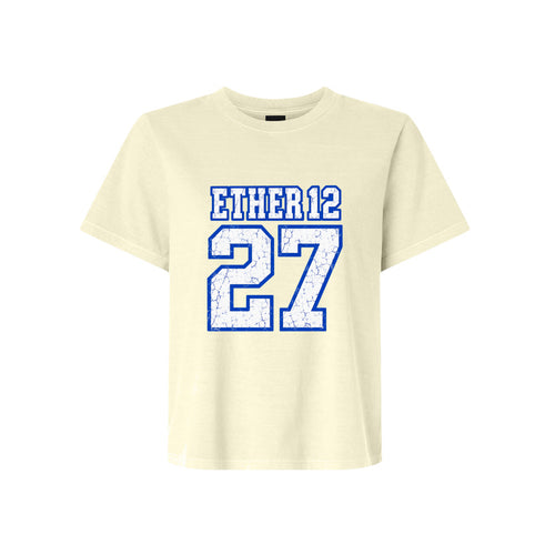 Weak Things Made Strong LDS t-shirt featuring Ether 12:27 scripture and brand namesake design - product view 2