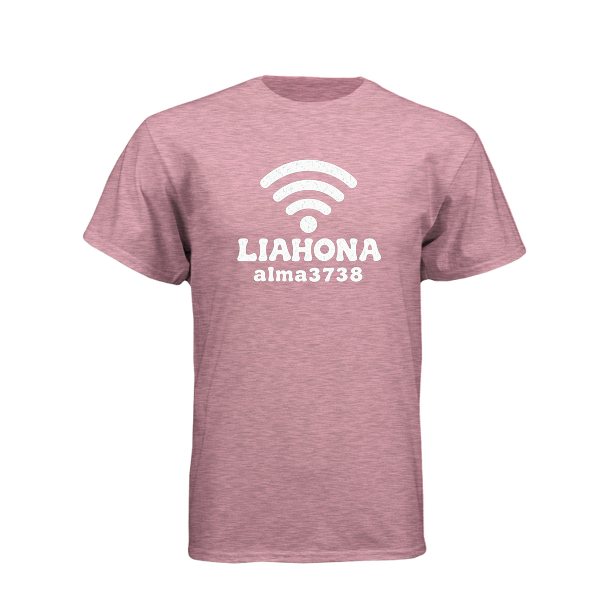 Liahona WiFi Alma 37:38 LDS t-shirt featuring Book of Mormon compass and modern humor about spiritual direction - product view 7