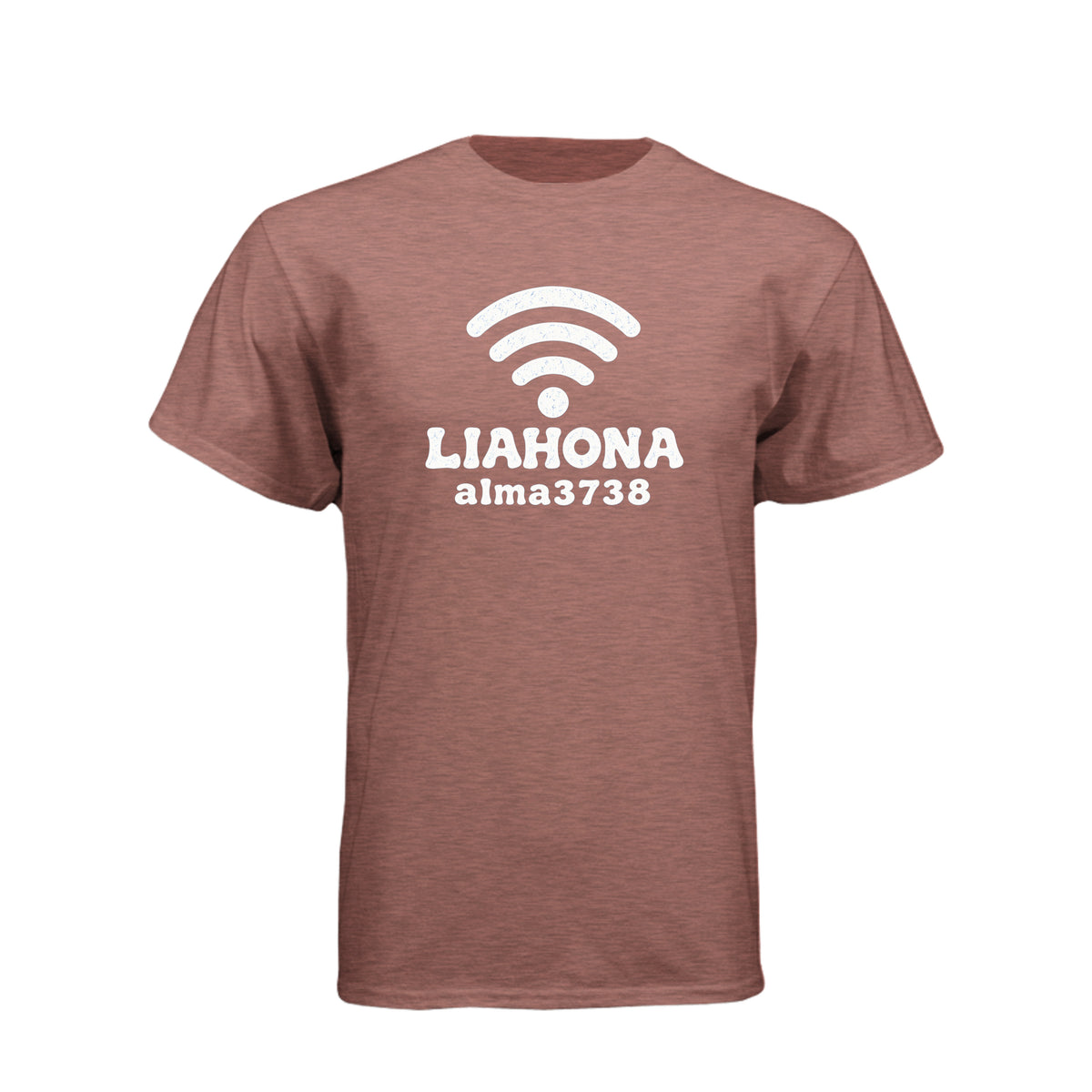 Liahona WiFi Alma 37:38 LDS t-shirt featuring Book of Mormon compass and modern humor about spiritual direction - product view 8
