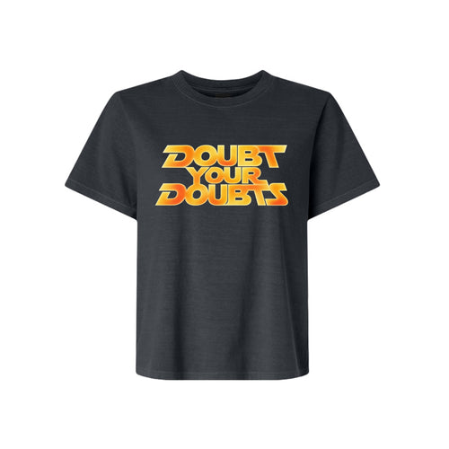 President Dieter F. Uchtdorf Doubt Your Doubts LDS t-shirt featuring beloved General Conference teaching