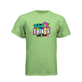 Weak Things Retro Gym LDS t-shirt featuring vintage gym style and faith strength message - product view 2