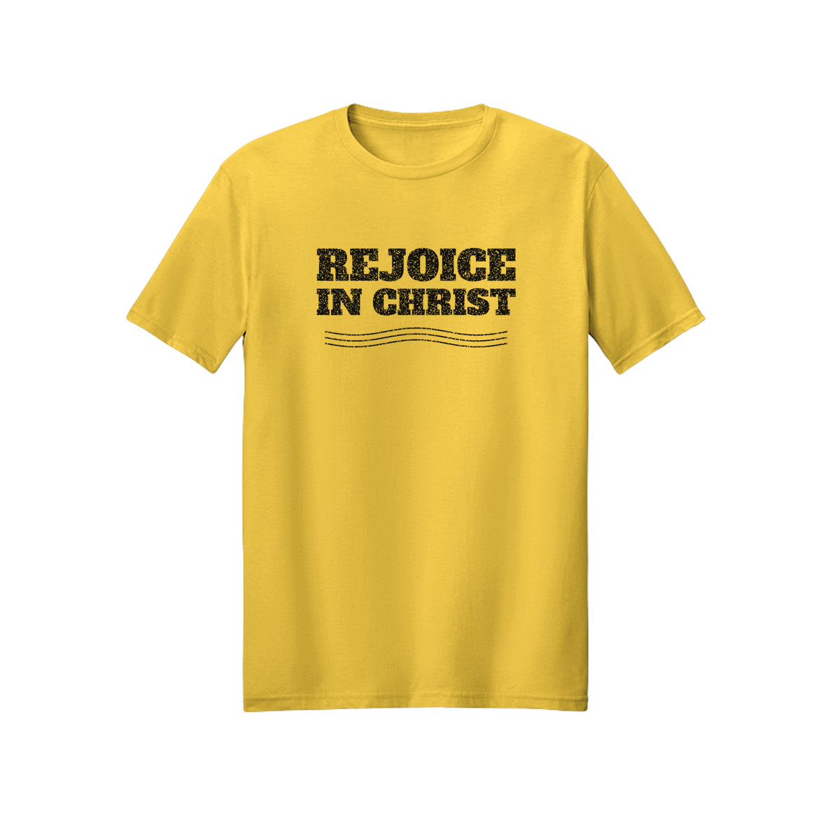 Vintage Wave Rejoice in Christ shirt in Daisy