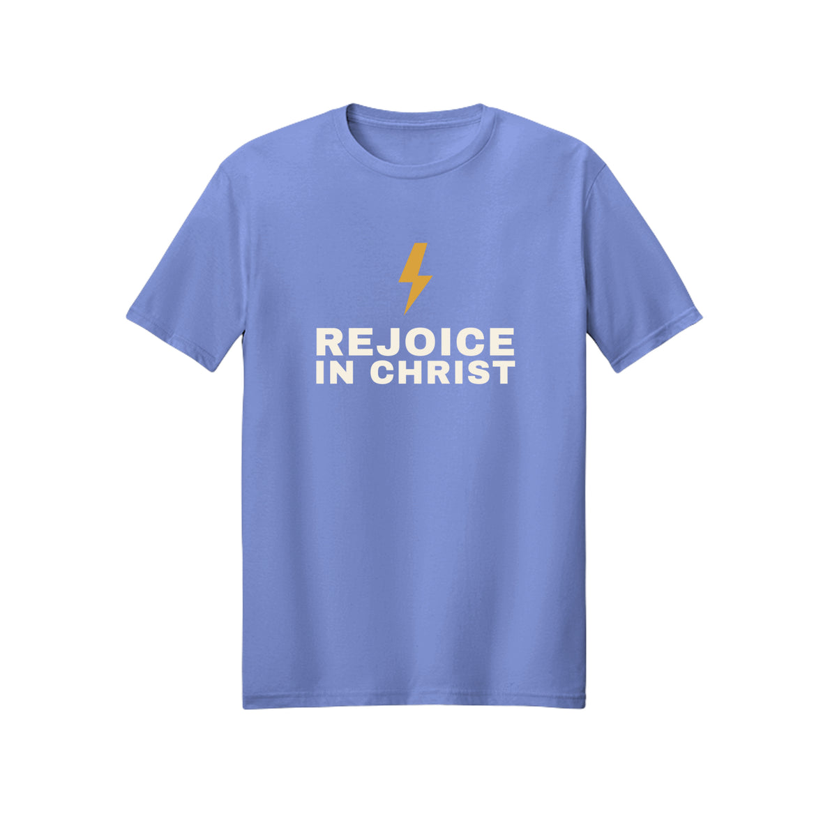 Lightning Rejoice in Christ shirt in Violet