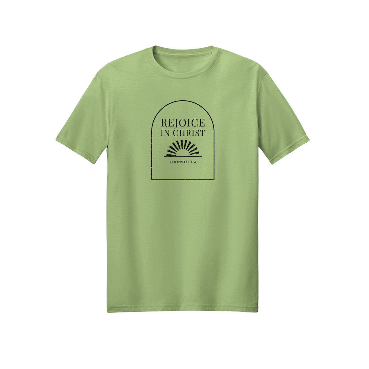 Archway Rejoice in Christ shirt in Pistachio
