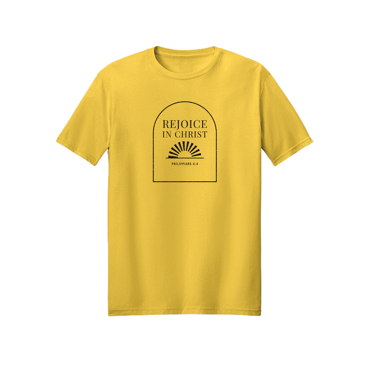 Archway Rejoice in Christ shirt in Daisy
