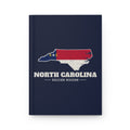 North Carolina Raleigh Mission flag map journal by Weak Things