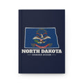 North Dakota Bismarck Mission flag map journal by Weak Things
