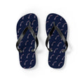 Norway Mission flag map flip flops by Weak Things view 2