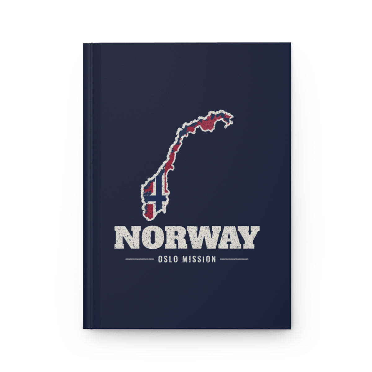 Norway Oslo Mission flag map journal by Weak Things