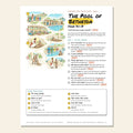 The Pool of Bethesda sketch notes cover with a hand-drawn map