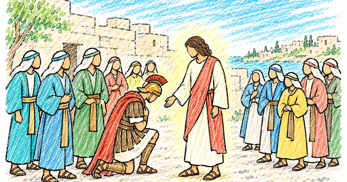 The Centurion’s Faith sketch notes preview