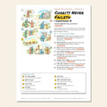 Charity Never Faileth sketch notes cover with a hand-drawn map