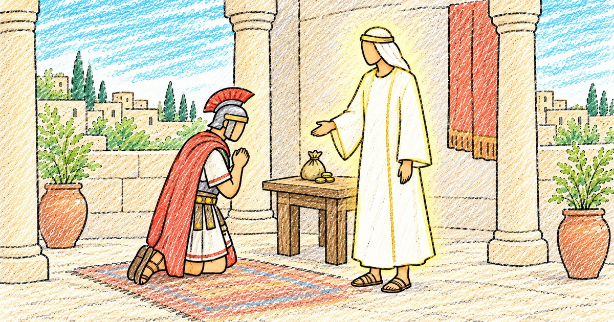 Peter’s Vision and Cornelius sketch notes preview