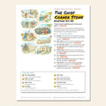 The Chief Corner Stone sketch notes cover with a hand-drawn building map