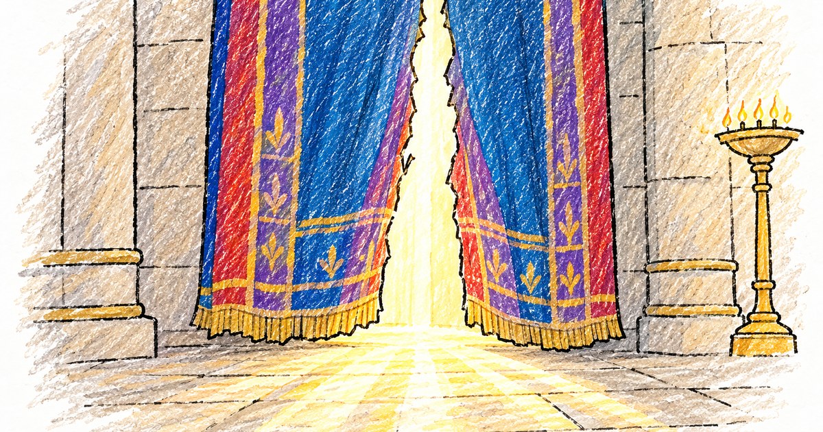 The Crucifixion sketch notes preview