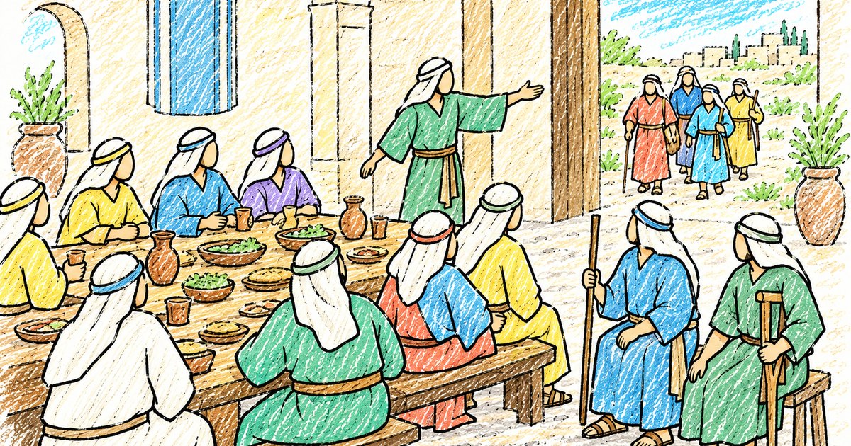 The Great Supper sketch notes preview