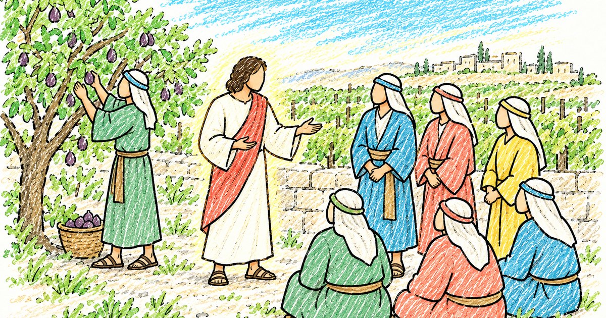 The Barren Fig Tree sketch notes preview