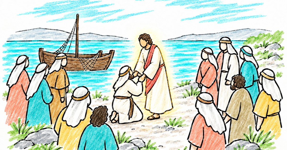 Jairus’s Daughter sketch notes preview