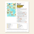 Paul’s Missionary Journeys sketch notes cover with a hand-drawn sea map