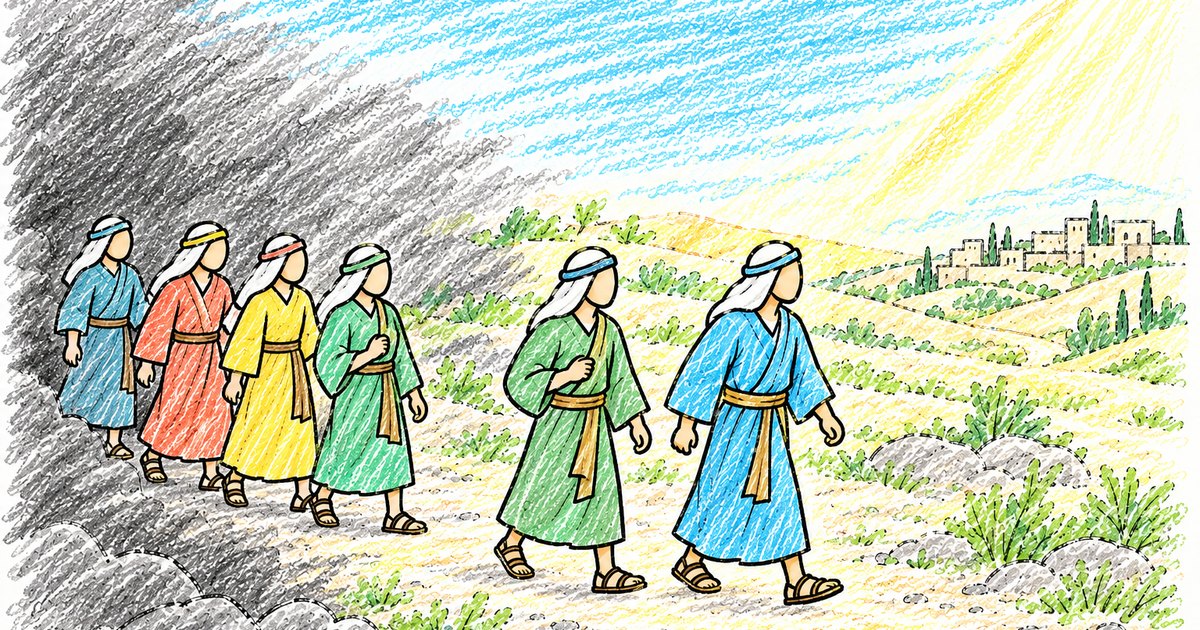 Walk in the Light sketch notes preview