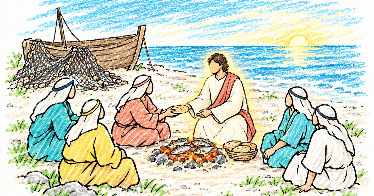 Lovest Thou Me? sketch notes preview