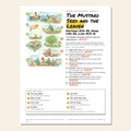 The Mustard Seed and the Leaven sketch notes cover with a hand-drawn map