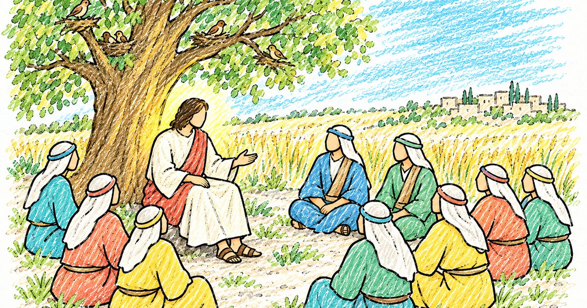 The Mustard Seed and the Leaven sketch notes preview